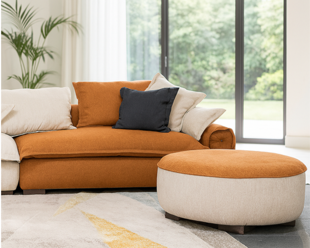 SOFA CAMLICA WITH PUFFY