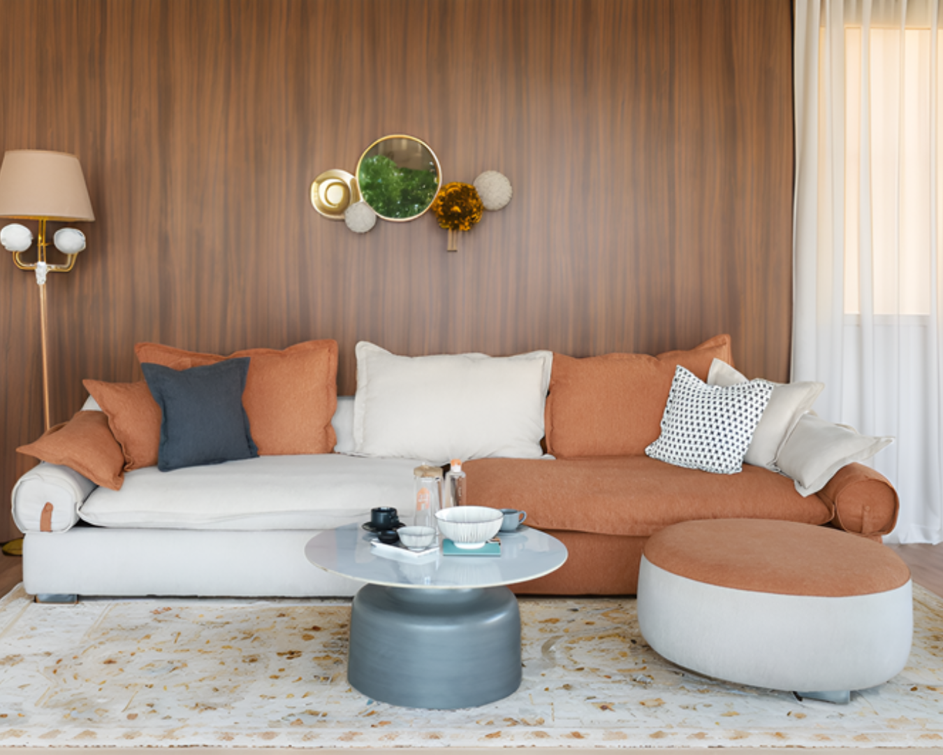 SOFA CAMLICA WITH PUFFY
