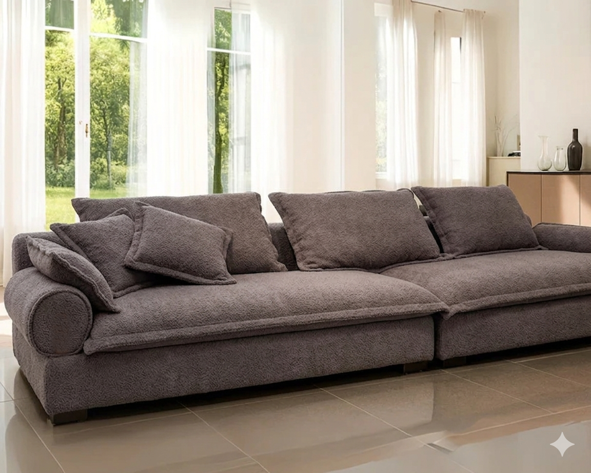 SOFA CAMLICA WITH PUFFY