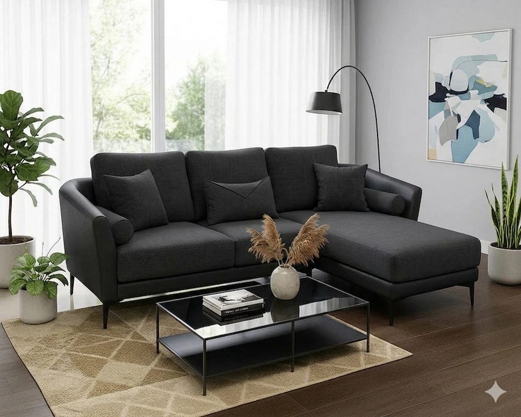 SOFA PINE L SHAPE LHS