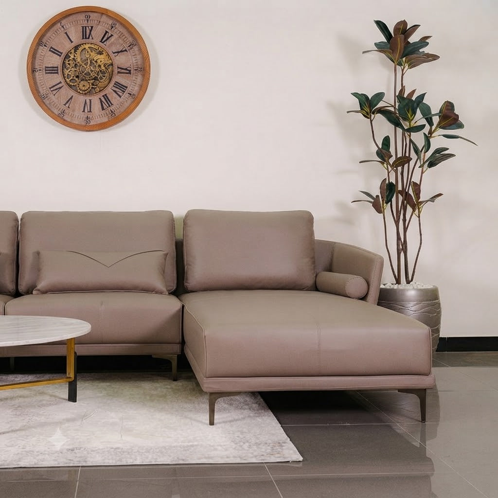 Sofa Pine L Shape LHS Toasted Almond at ZHomes Furniture Online Pakistan 