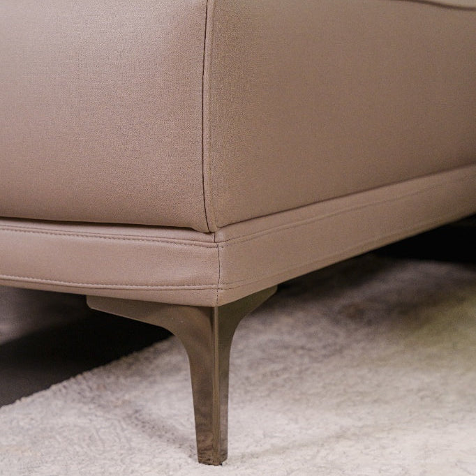 Sofa Pine L Shape LHS Toasted Almond at ZHomes Largest Furniture Store In Pakistan