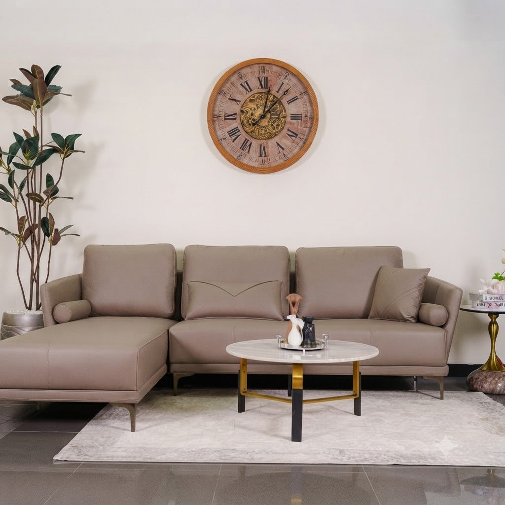 Sofa Pine L Shape RHS Toasted Almond at ZHomes Furniture Pakistan