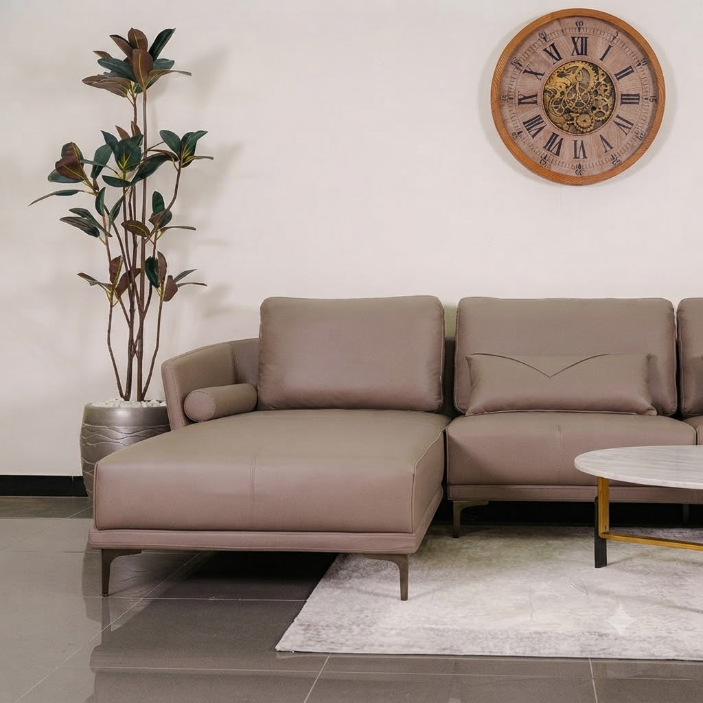 Sofa Pine L Shape RHS Toasted Almond at ZHomes Furniture Online  Pakistan Online