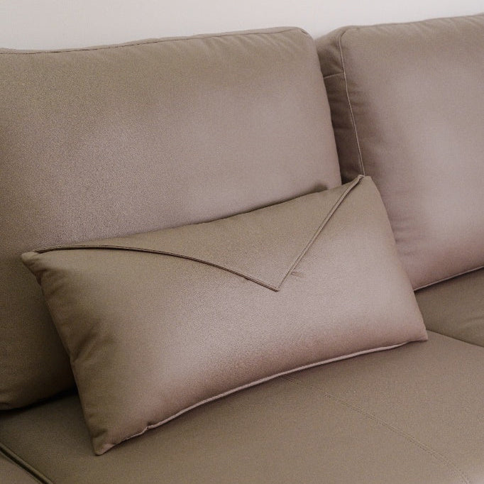 Sofa Pine L Shape RHS Toasted Almond at ZHomes Most Famous Home Furniture Store In Pakistan