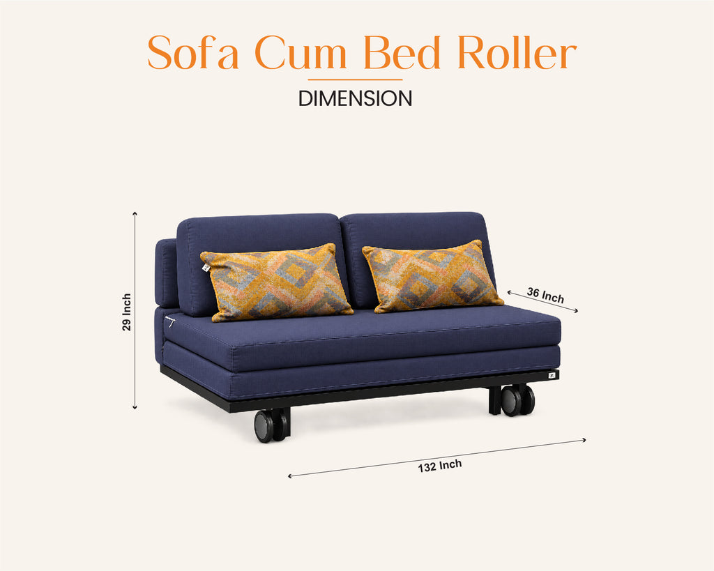 SOFA CUM BED ROLLER